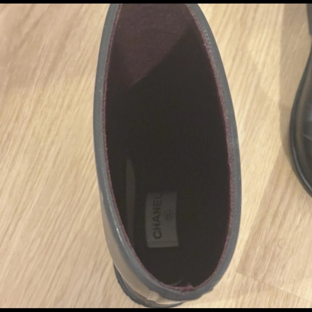 Chanel rain boots rubber - Picture 4 of 7